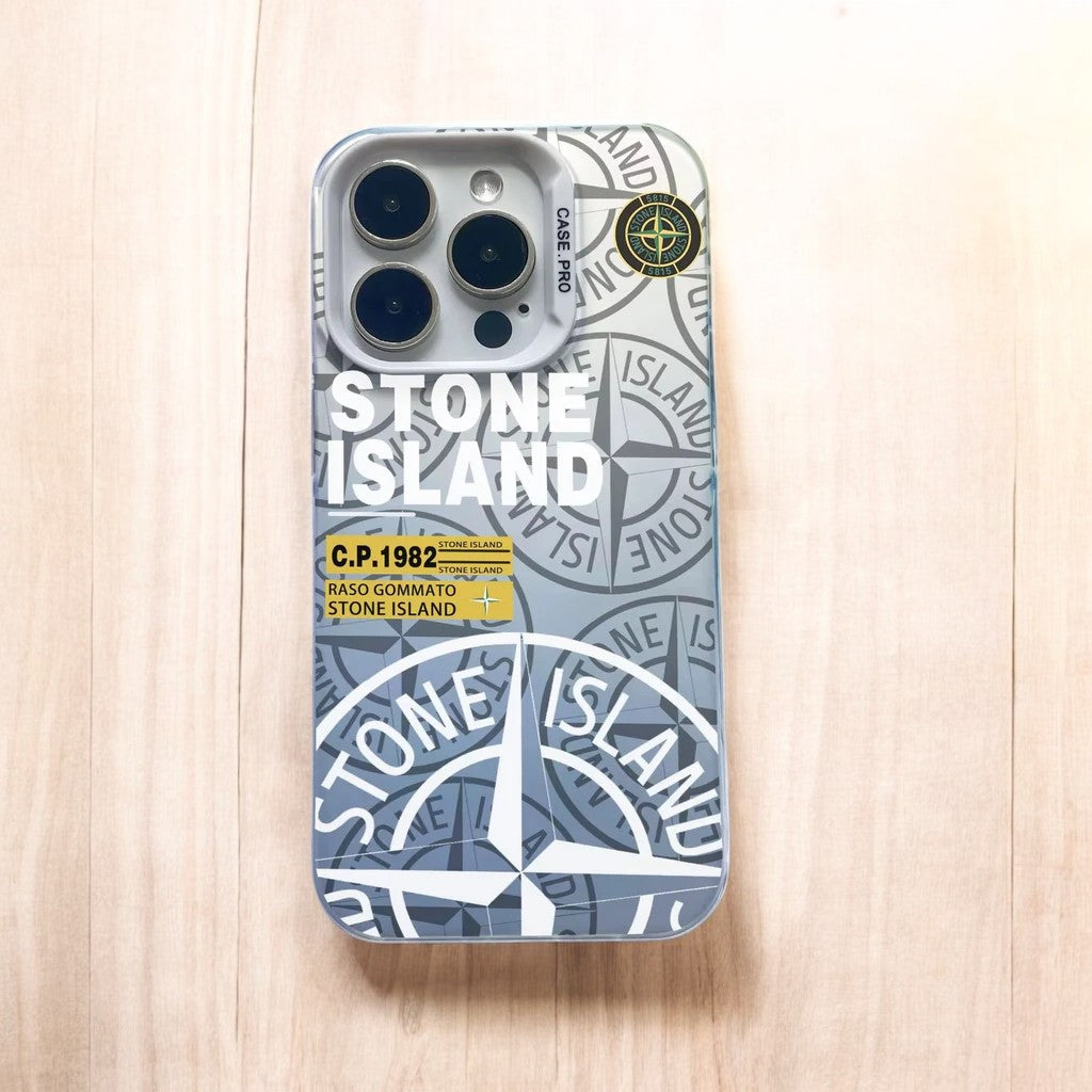 Coque Stone Island Blanche